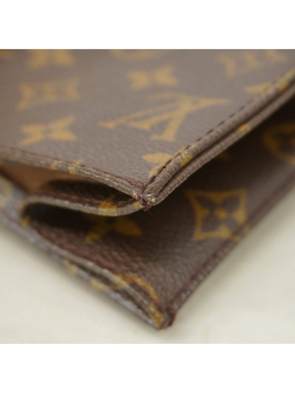 Louis Vuitton Tote Monogram Sac Plat Brown - Picture 7 of 10